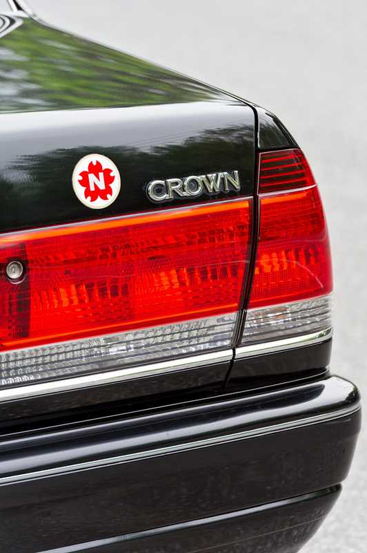 Toyota’s Crown is a standard taxicab model