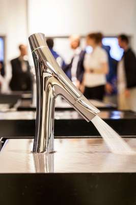 The latest tap model from the Axor Starck line - a collaboration between Axor and Philippe Starck