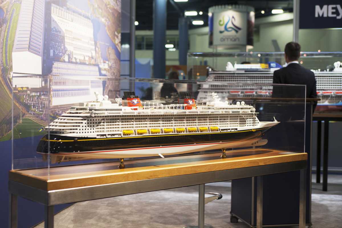 Meyer Werft's ship the 'Disney Dream'