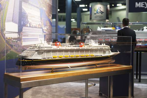 Meyer Werft's ship the 'Disney Dream'