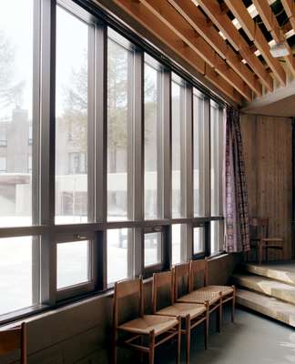 Hans Wegner chairs in The Pit at Lady Eaton College