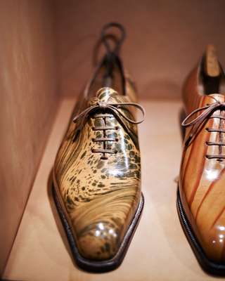 Fukaya’s Oxford hall cut shoe
