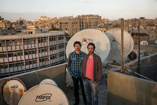 Abdel-Rahman (left) and his brother Tariq are preparing to go global