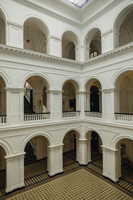 HGB’s central atrium