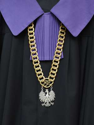 Regalia worn by Polish Supreme Court judges