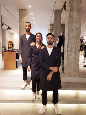 At your service at Suit in Lecce 