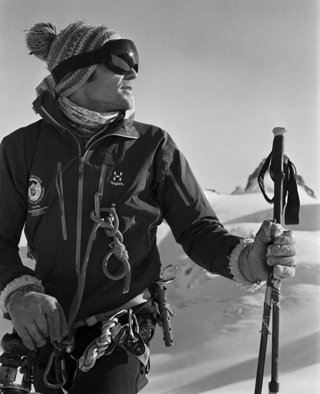 Victor Lapras, a harmonica-playing mountain guide from St Gervais and former navy commando