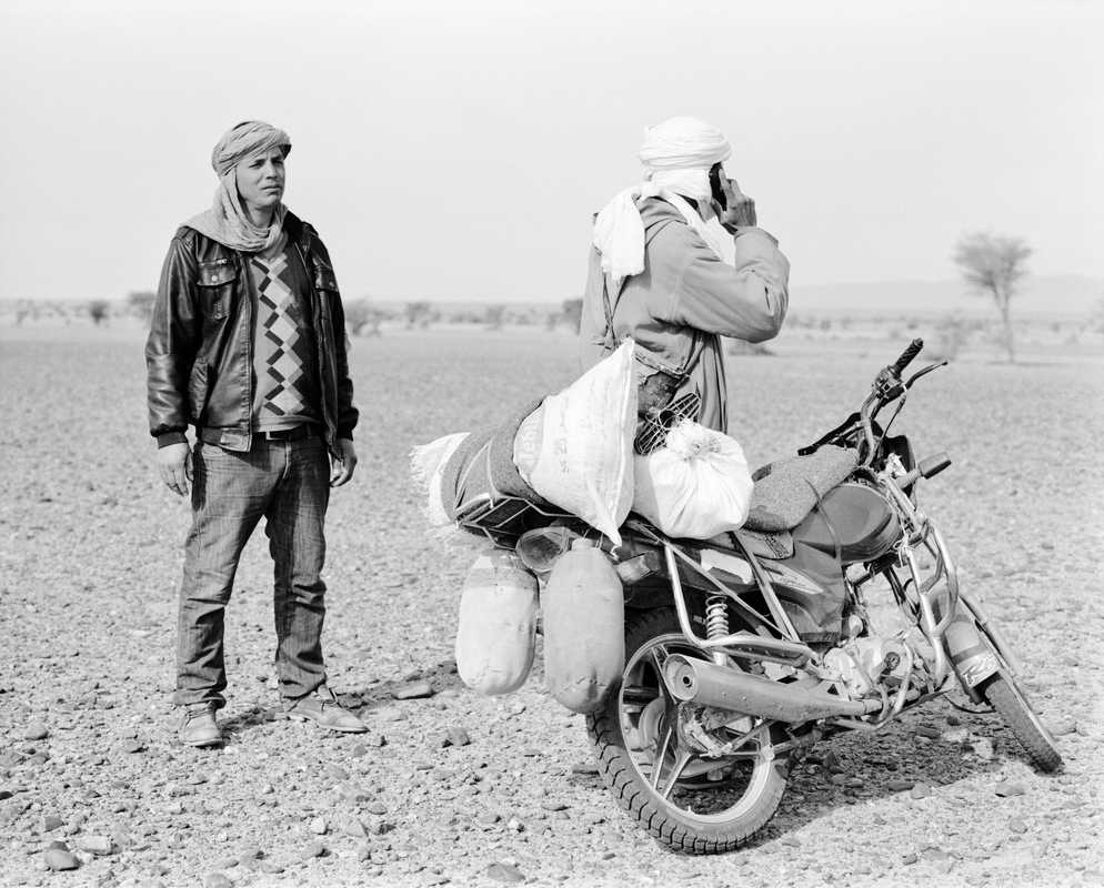 The Suzuki has replaced the sandal for the camel shepherd