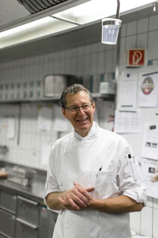 Candrian’s executive chef Christoph Banz