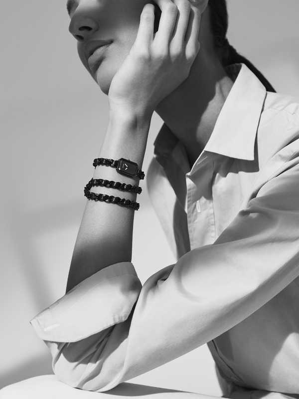 Shirt by Salvatore Piccolo, watch by Chanel