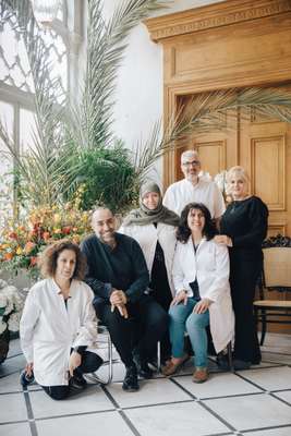 Rabih Kayrouz (second left) and his team 