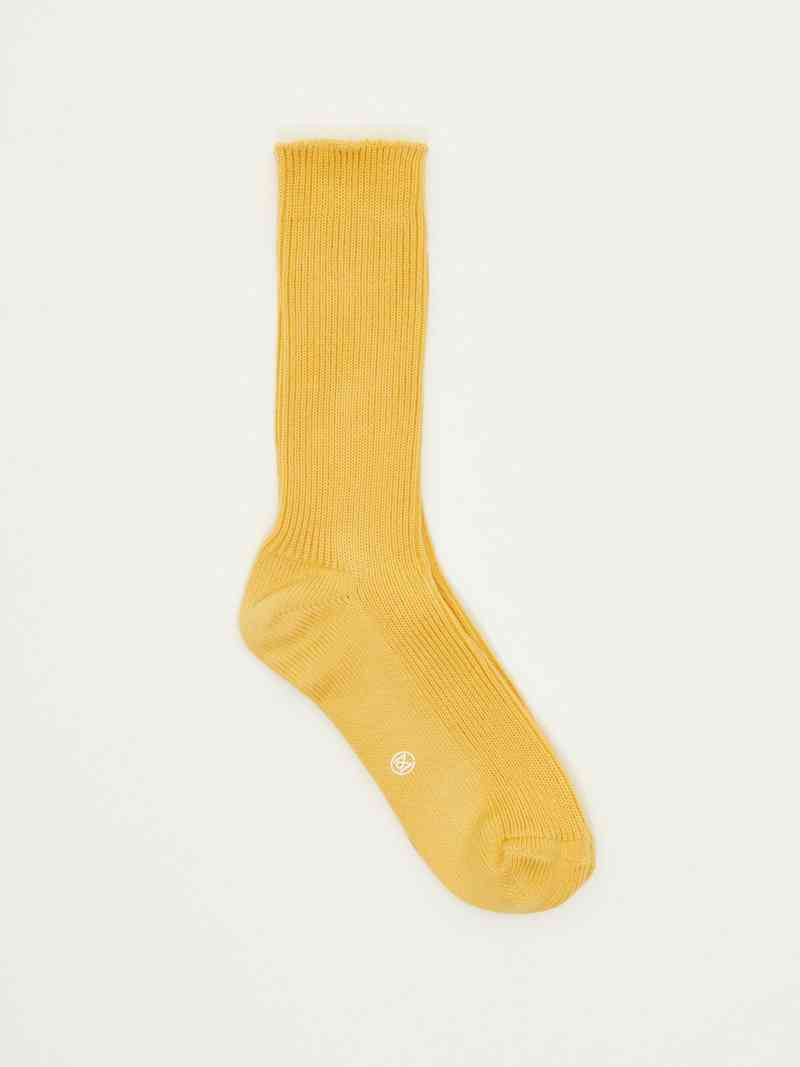 Egyptian cotton ribbed socks