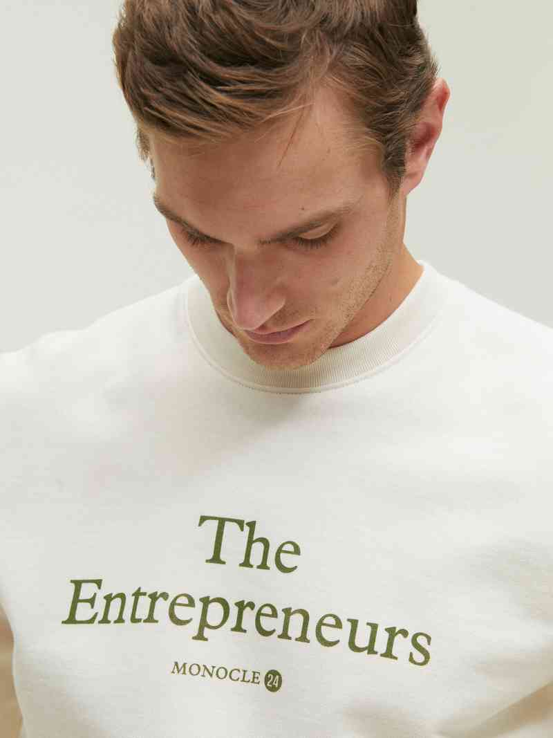 Sweatshirt "The Entrepreneurs", Monocle 24 Anniversary Collection