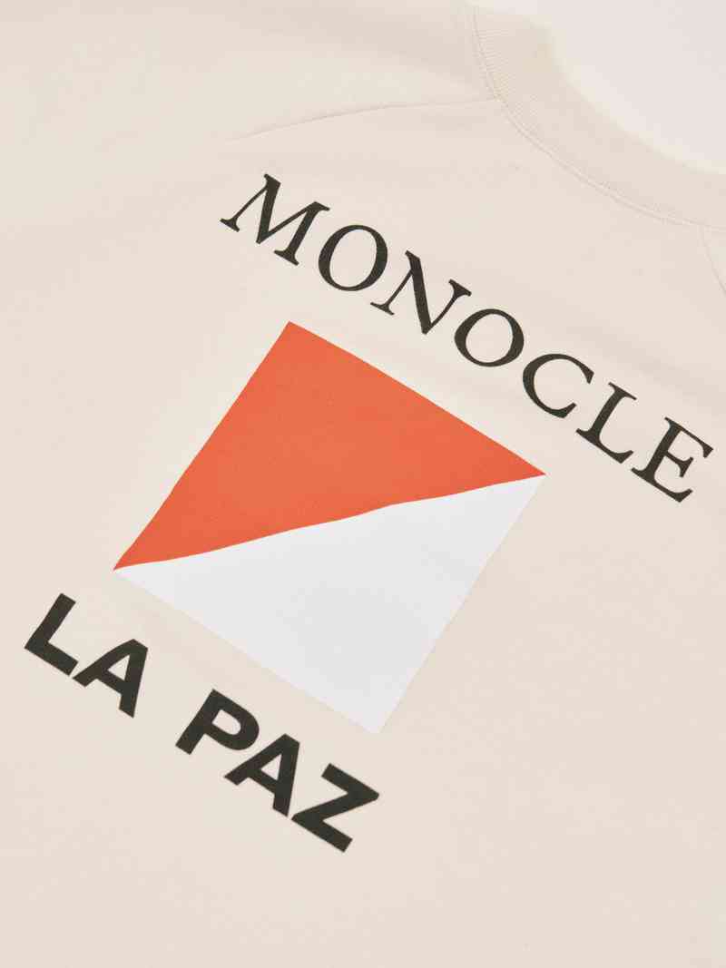 La Paz x Monocle cotton sweatshirt
