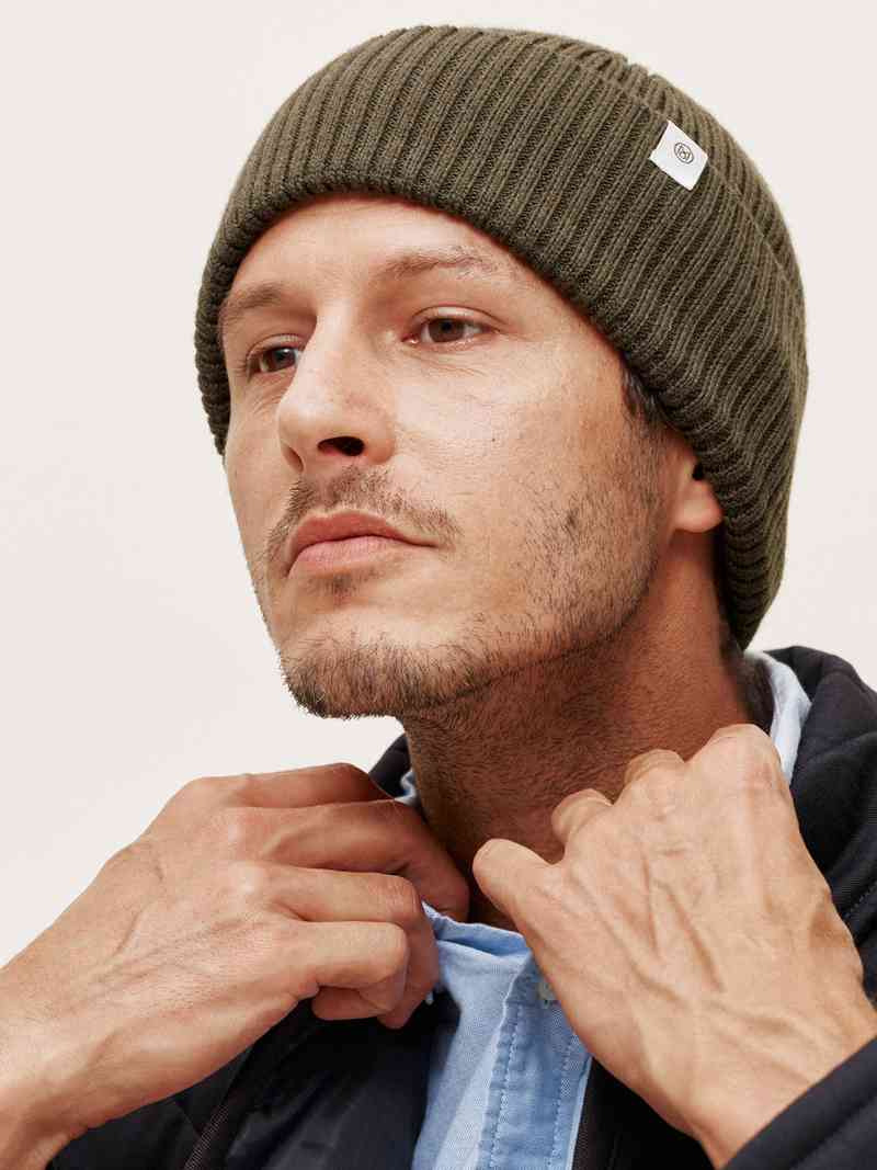 Merino wool beanie