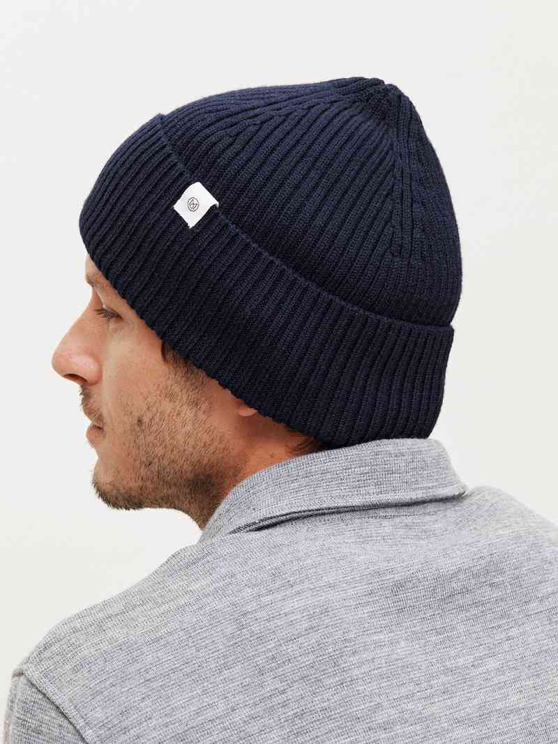 Merino wool beanie