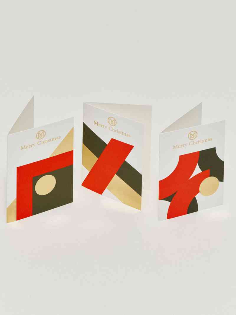 Christmas cards - set of three