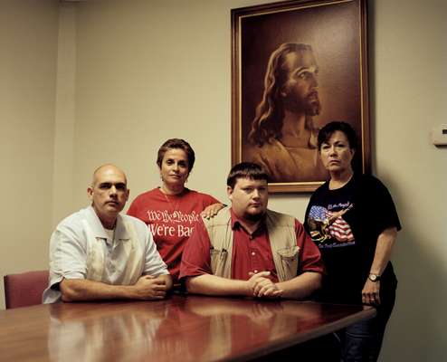 Members of the McAllen Tea Party, Texas