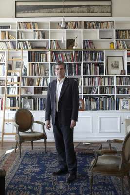 Emilio Lamarca, a former diplomat who now owns gallery space Casa E