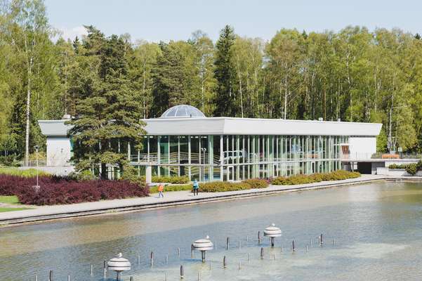 Tapiola's indoor swimming pool