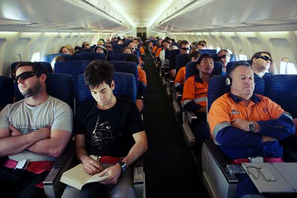 FIFOs sleep mid-flight Perth to Woodie Woodie Camp