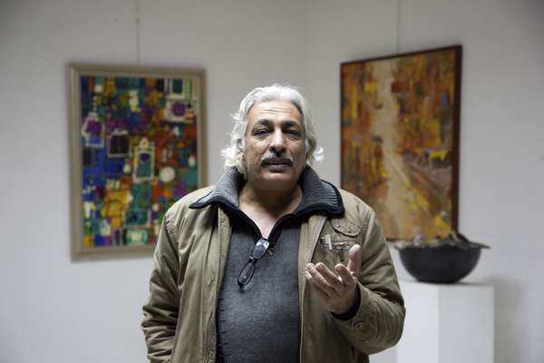 Then artist Qasim Sabti
