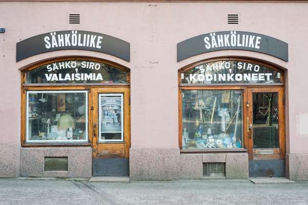 Electronics shop on Fredrikintori 