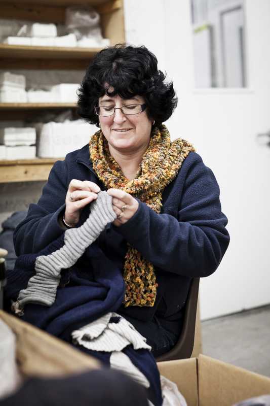 Most of Inis Meáin’s knits are handmade