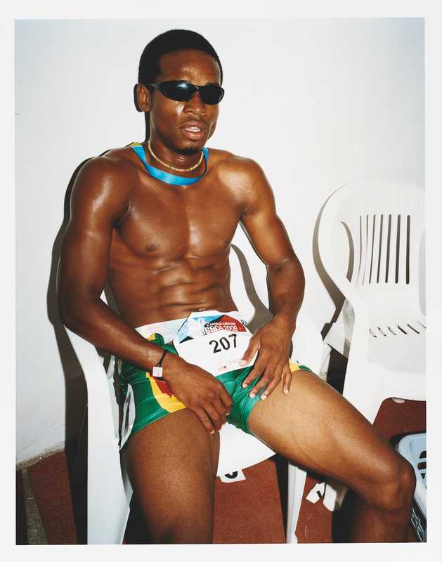 Cape Verde sprinter after his race