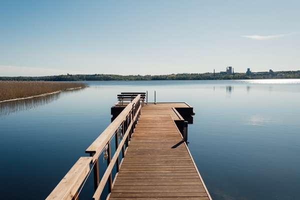 Lake Lohjanjärvi is among the biggest in south Finland