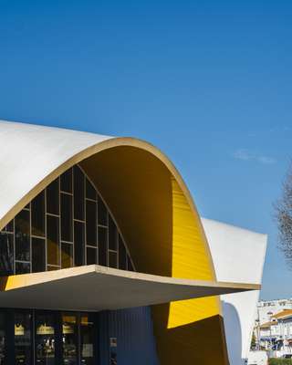 Royan’s market hall is shaped like a seashell 