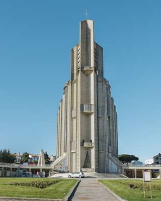 Église Notre-Dame, the  town’s only example of brutalism 