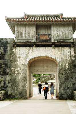 Gate to Shurijo, the Kankai gate 