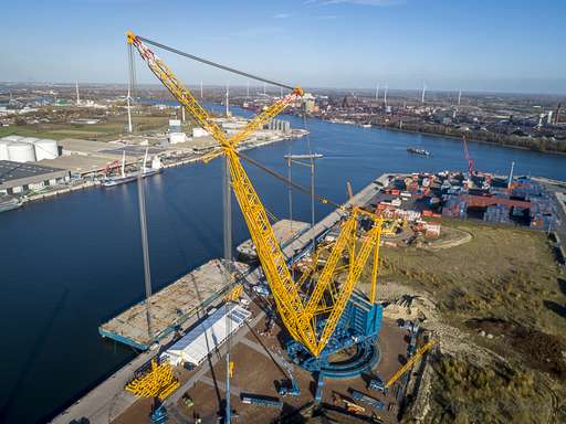 SGC-250, the world’s largest crane