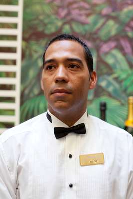 Waiter at the Hotel Saratoga