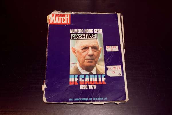 The original cover of the special edition on De Gaulle, published at his death in 1970 – one of the best selling issues