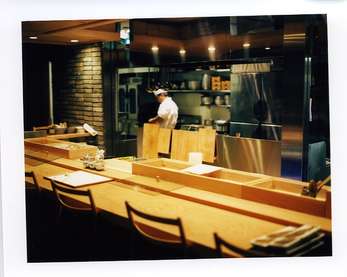 Yamato Raku restaurant counter