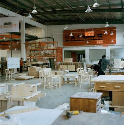 Factory interior  