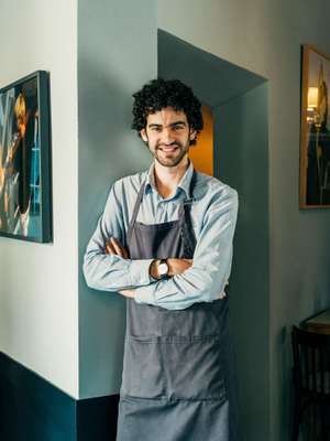 Luis García Moreno, Café Angélica’s manager 