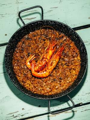 Seafood arroz at El Machi