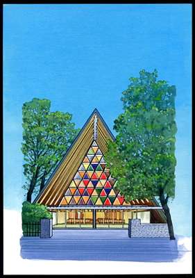 Cardboard Cathedral, Christchurch