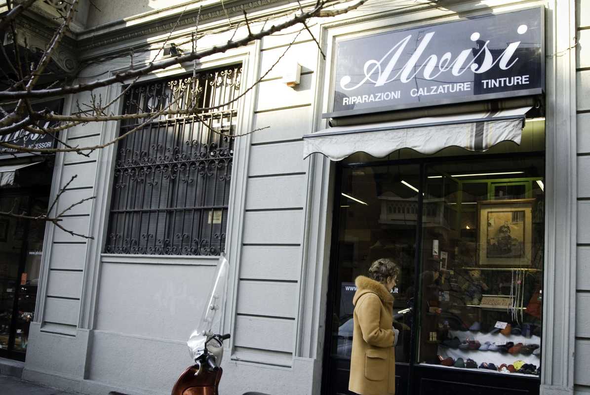 Alvisi’s shop in Milan