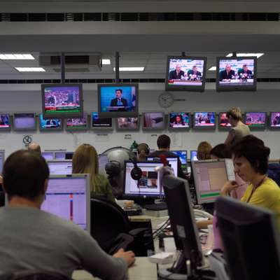 The newsroom