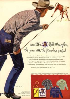 1950s Wrangler advert