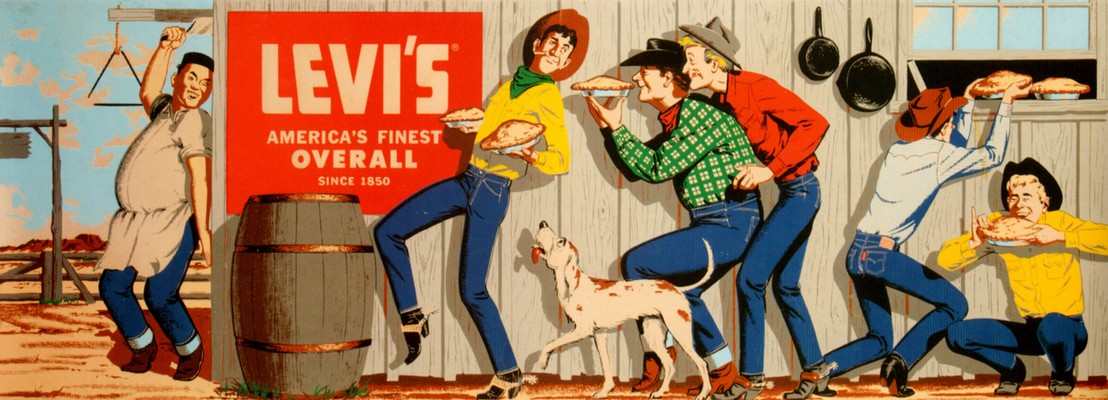 US Levi’s advert from the 1950s 