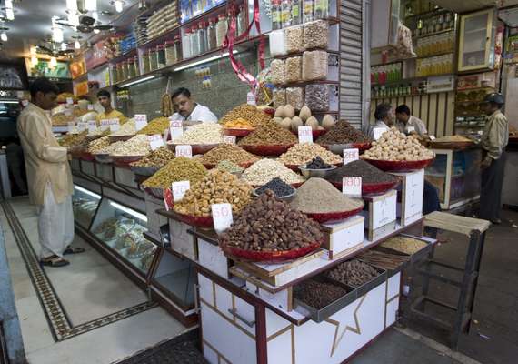 Spice seller, Khari Baoli