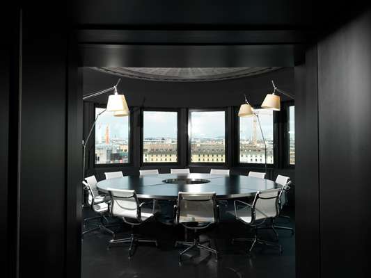 The boardroom with Eames chairs