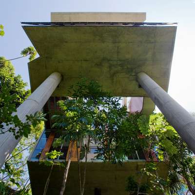 Abundance of concrete, an example of the Paulista school of architecture