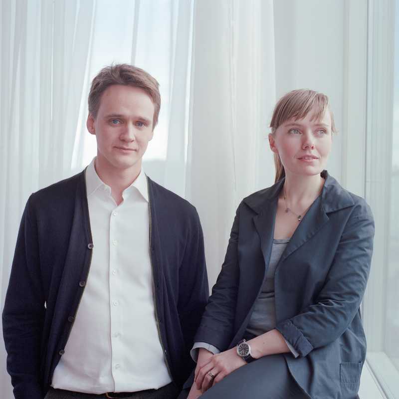Baldur Mar, fund manager of the Björk fund, and wife Svanhildur Sigurðardóttir, Audur’s office manager