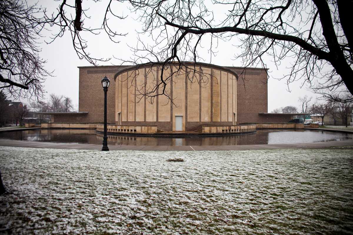 Kleinhaus Music Hall by Eero Saarinen